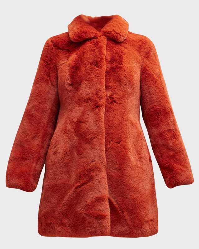 Faux Fur Oversized Jacket